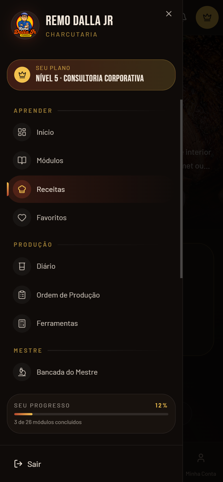 Menu completo